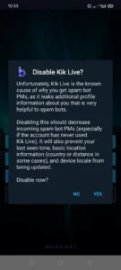 Blue Kik APK 2