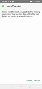 WhatsApp Aero APK 1