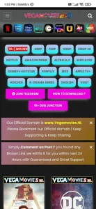 Vegamovies APK 1